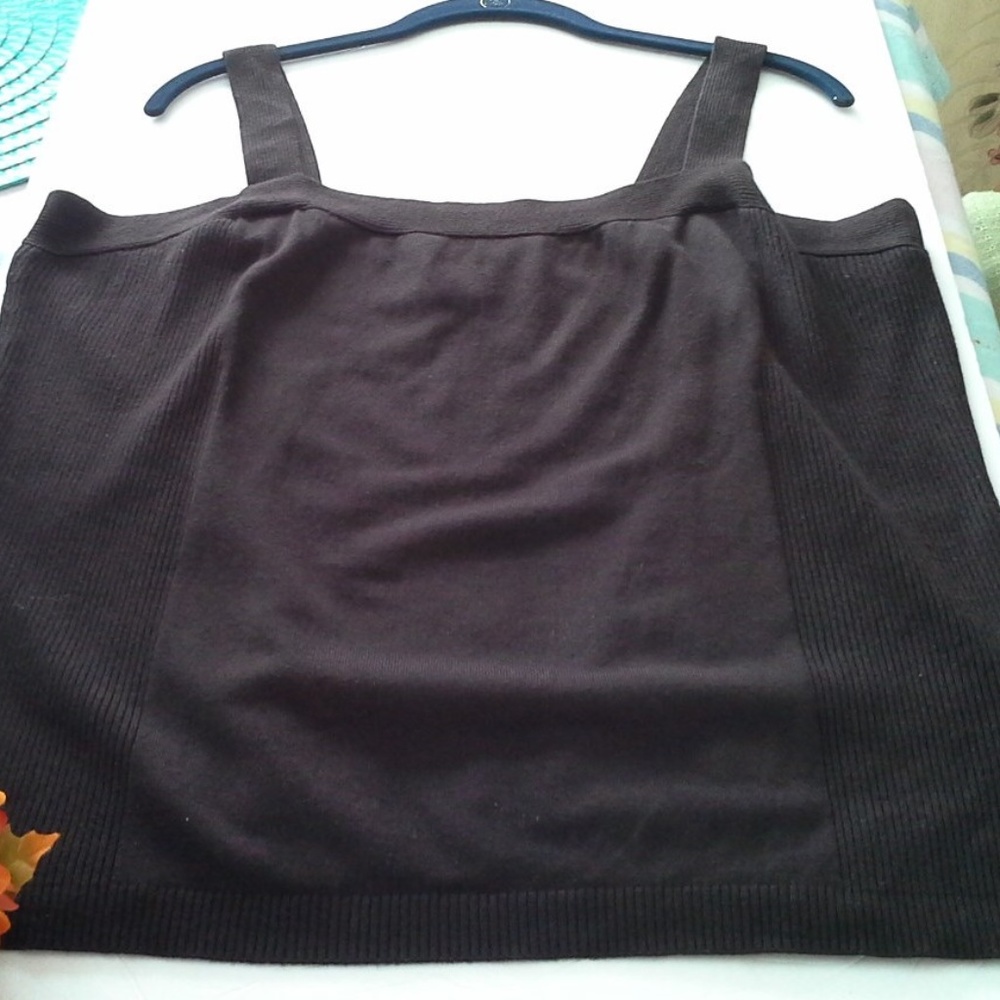 Brown Ribbed Sweater Tank Top *HOST PICK x 2* - Picture 3 of 8